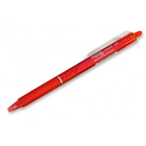 PILOT FRIXION AUTOMATICKY ZMAZATELNÉ GULIČKOVÉ PERO ČERVENÉ 0,7 mm
