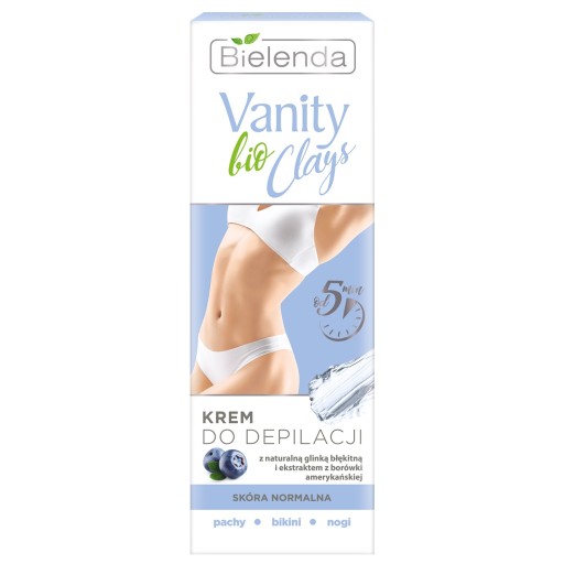Bielenda Vanity Bio Clays depilačný krém 100 ml