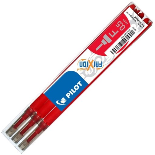 Pilot Frixion 0,5 červená náplň do pera