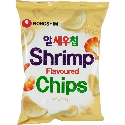Krevetové lupienky Nonshim 75 g