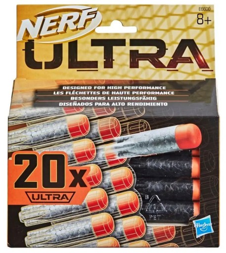 HASBRO NERF ULTRA šípky originálne náboje, strelivo 20 ks E6600
