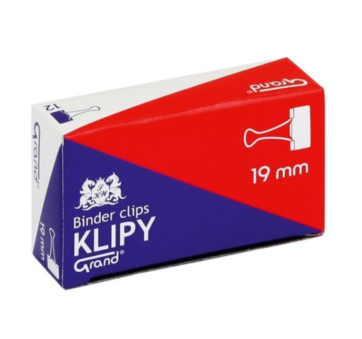 19 mm veľké klipy