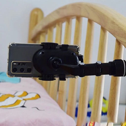 OVÁLNY DRŽIAK NA TELEFÓN NA ZRKADLO, STABILNÝ, UNIVERZÁLNY, 360 stupňov