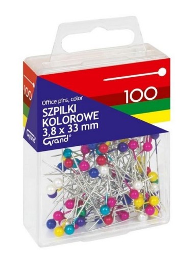 Veľké ihličky 3,8-33mm 100 ks