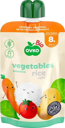 Miska mix zeleniny a ryže po 6 mesiacoch veku BIO 90 g