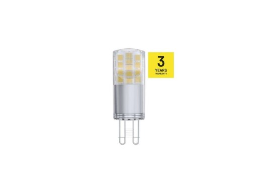 G9 LED žiarovka 4,2W=40W teplá biela 3000K 470lm EMOS ZQ9542