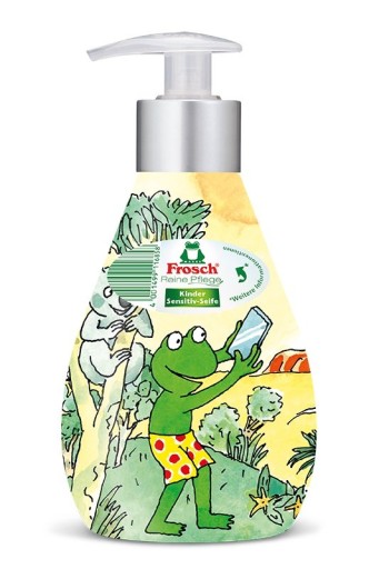 Frosch, Ošetrujúce mydlo pre deti, 300ml