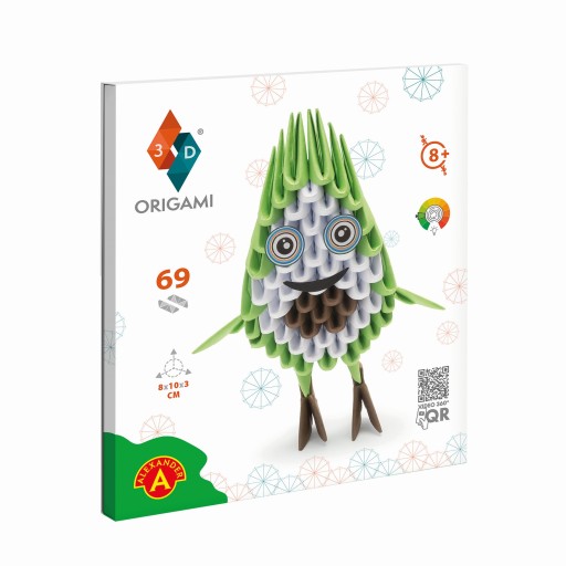 3D Origami Avokádo Alexander