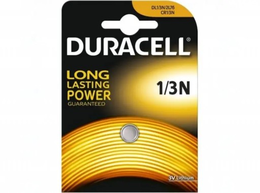 1/3N 3V Duracell x1 lítiová batéria - blister