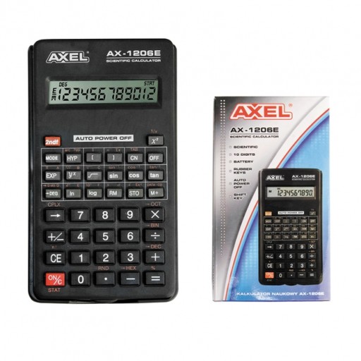 AXEL AX-1206E VEDECKÁ KALKULAČKA