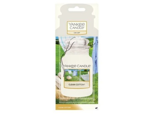 Yankee Candle Car Jar CLEAN BAVLNA