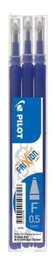 Pilotná náplň do guľôčkového pera Frixion, modrá 0,7