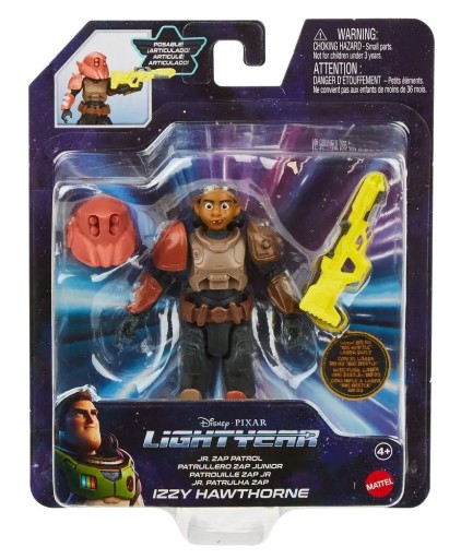 MATTEL Zap Patrol Lightyear Izzy Hawthorne 13cm