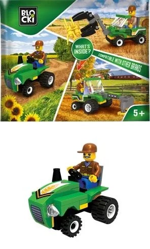 Blocki Blocki MyFarm Sachet Poľnohospodársky traktor