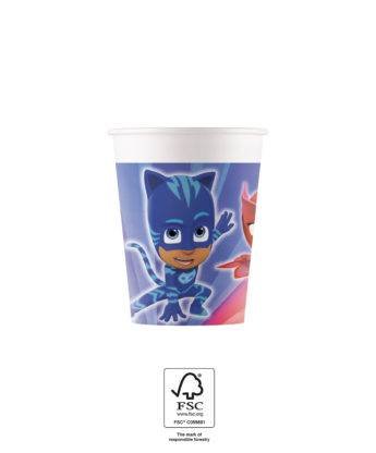 PJ MASKY PAPIEROVÝ KALÍŠOK 200ML, 8 KS