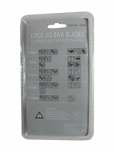 PÍLOVÉ PÍLY DO SKLADAČOVEJ PÍLY 10 KS UNIVERZÁLNE S10790