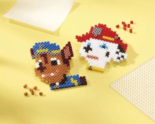 Nažehľovacie korálky Nažehľovacie žehličky Paw Patrol Chase Marshall