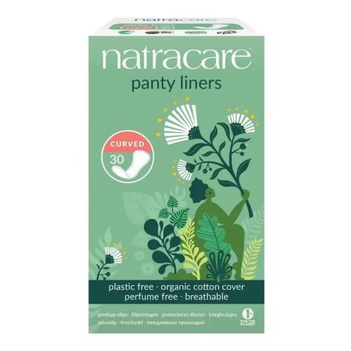 ZAHLATÉ sanitárne vložky, ZAHNUTÉ, NATRACARE