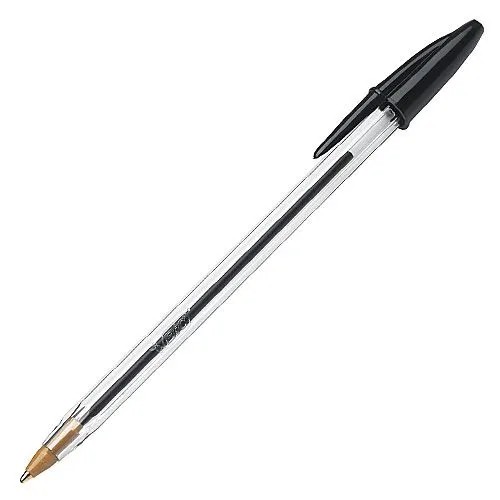 Guľôčkové pero Bic Cristal, čierne