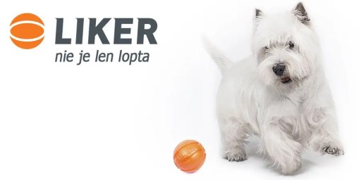 Liker 5 – loptička pre šteňatá a malé plemená psov