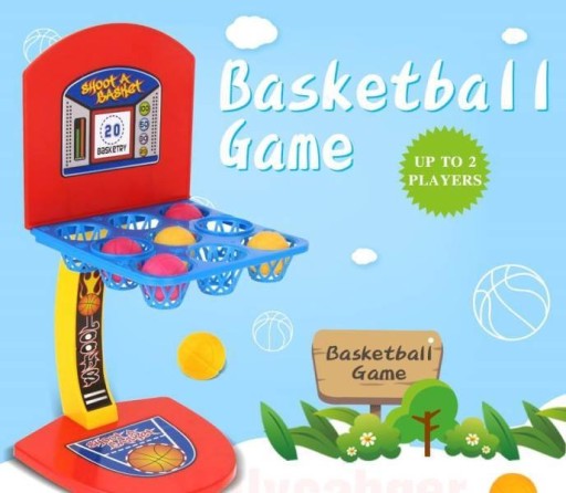Mini basketbalová arkádová hra pre 2 hráčov
