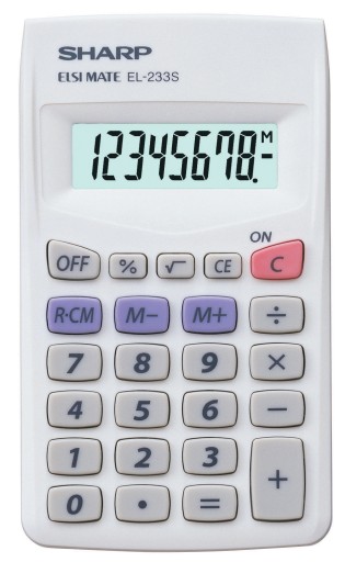 Kancelársky kalkulátor Sharp SH-EL233S