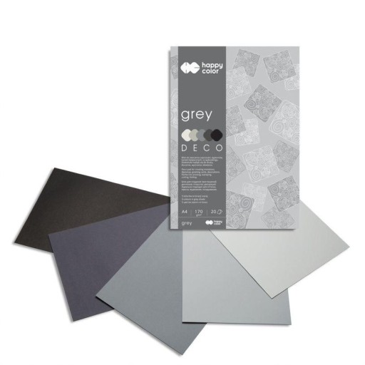 TECHNICKÝ BLOK A4 HAPPY COLOR 20 LIST 5 FAREB 170g/m2 STISKNUTIE