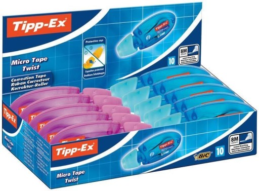 KOREKTOR MICRO TAPE TWIST TIPP-EX BIC MIX 1.st.