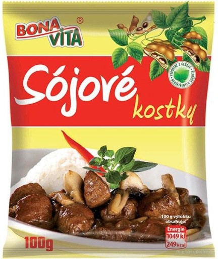 Sójové kocky 100 g - Bona Vita