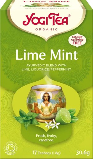 Bio limetkový čaj s mätou 30,6g - Yogi Tea