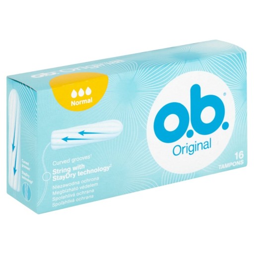 tampóny O.B Originál normálnych 16 ks.