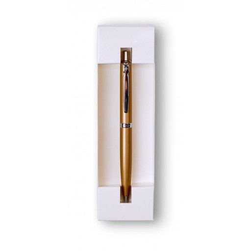 Elegantné zlaté vysúvacie guľôčkové pero Zenith - 60 Elegance Gold