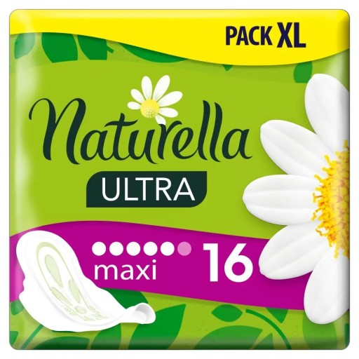 Naturella ultra maxi Camomile hygienické vložky 16 ks.