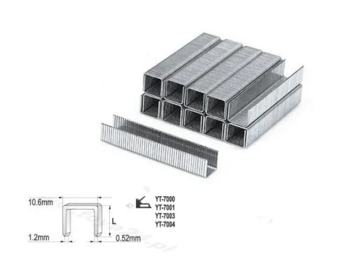 SPOJKY YATO 14MM /1,2X10,6/ 1000KS.