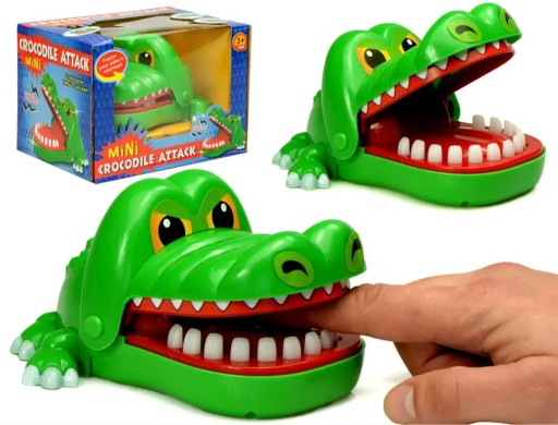 KROKODÝL NA ZRUČNOSTI ZUBNÉHO LEKÁRA