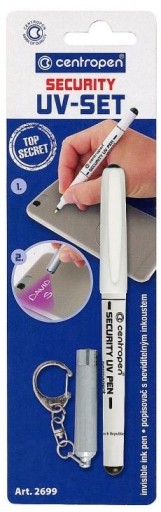UV fixka s popisovacou baterkou