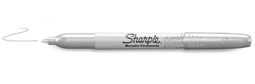 SHARPIE PERMANENTNÝ ZNAČOVAČ STRIEBORNÝ METALICKÝ