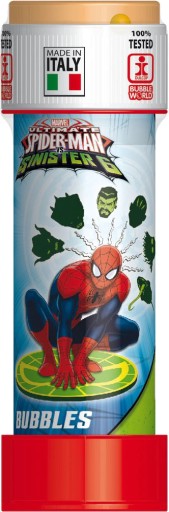 DISNEY ULTIMATE SPIDERMAN MARVEL MYDLOVÉ BUBLINY 60ml MIX 1 ks.