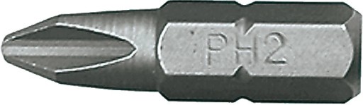 Skrutkovacie bity PH2 x 25 mm, 10 ks.