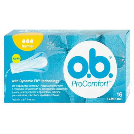 O.B. Normálne tampóny ProComfort 16 ks.