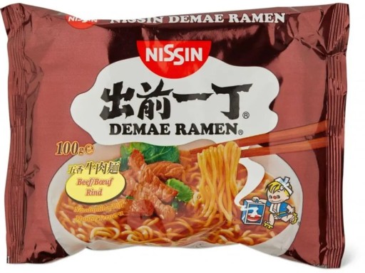 Demae Ramen hovädzia rezancová polievka 100g - Nissin