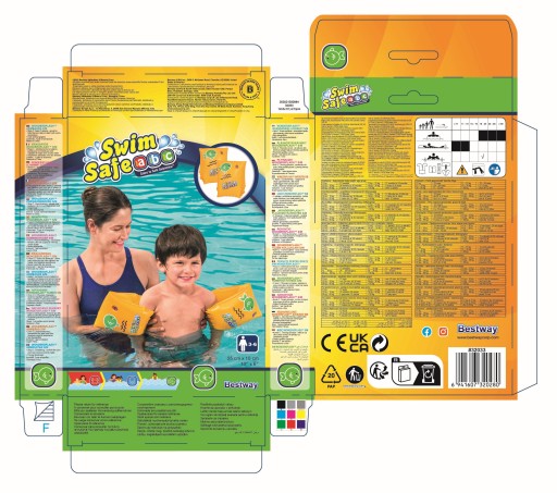 Nafukovacie rukávy BESTWAY Wondersplash S/M