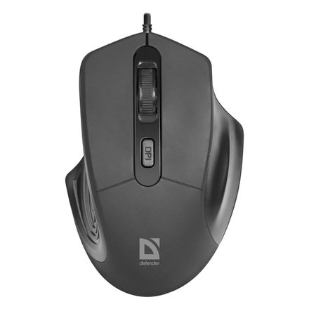 Defender DATUM MB-347 optická drôtová myš 1600dpi 4P čierna