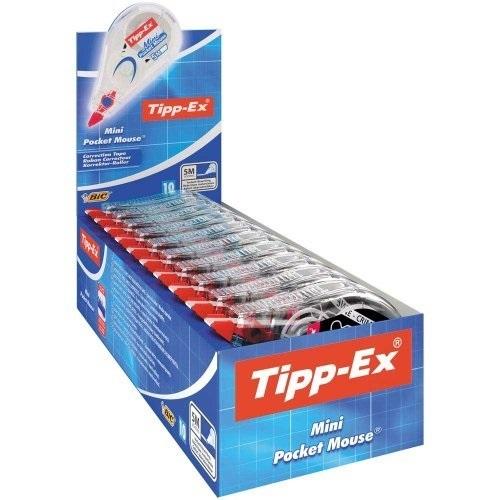 BIC CORRECTIONER TIPP-EX MINI VRECKOVÝ DEKOR V PÁSKE 6M X 5MM ŠKOLSKÉ KANCELÁRIE