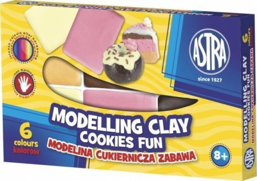 Modelovacia hmota do školy, cukrárska zábava, 6 col