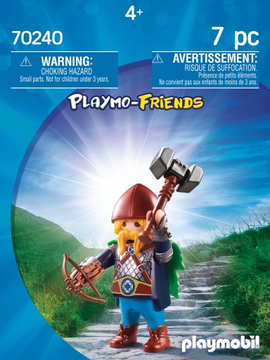 Figúrka Playmobil Playmo-Friends 70240 Trpasličí bojovník Trpasličí bojovník