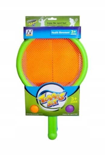 33794 VEĽKÉ PODLOŽKY NA RAKETY S 2 BADMINTONOVÝMI loptičkami V KRABIČKE