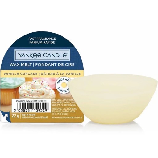 Vosk s vôňou Yankee Candle Vanilla Cupcake