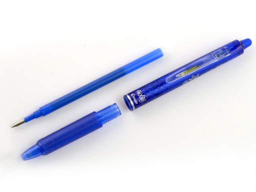 Guľôčkové pero Frixion Clicker Pilot - námornícka modrá, 0,7 mm