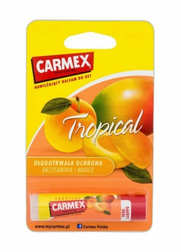 CARMEX Classic Hydratačný balzam na pery v tropickej tyčinke